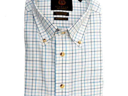 Viyella Long Sleeve Sky Blue Sport Shirt