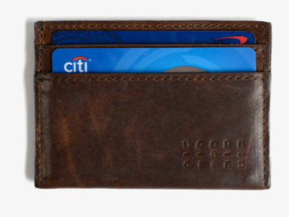 Moore & Giles Leather License Wallet