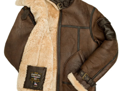 Cockpit USA Super Fortress Shearling Leather Coat