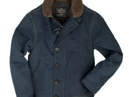 Cockpit USA N1 Bedford Cord Navy Jacket