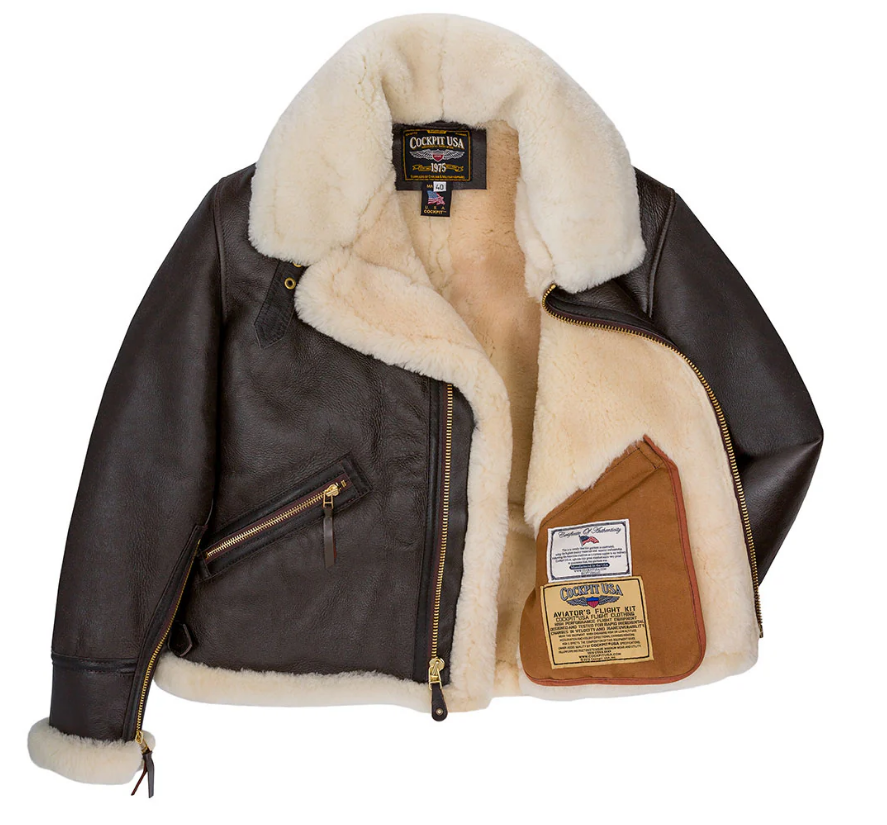 Cockpit USA Scout Sheepskin Jacket - Image 6