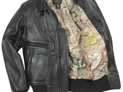 Cockpit USA The Mod Raiders™ Jacket in Black and Brown